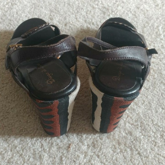 Tribal platform sandals - Picture 4 of 4